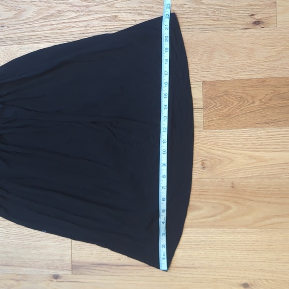 La Vie En Rose. Black Strapless Sundress / Cover Up. Size Medium. - Picture 6 of 9